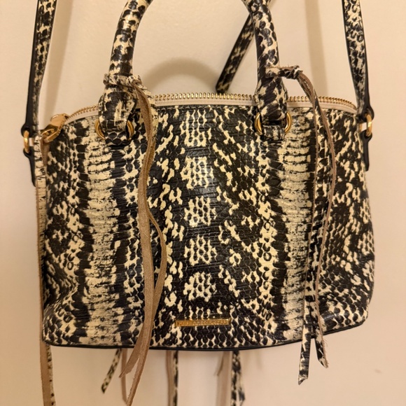 NWOT, REBECCA MINKOFF SNAKESKIN TINY BAG - Picture 3 of 10